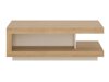 Salontafel Feldeli 105 (Riviera eiken + Wit)