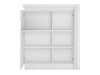 Sideboard Feldeli 112 (Weiss + Weiss glänzend)