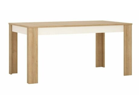 Bord Feldeli 119 (Riviera egetræ + Glansfuld hvid)