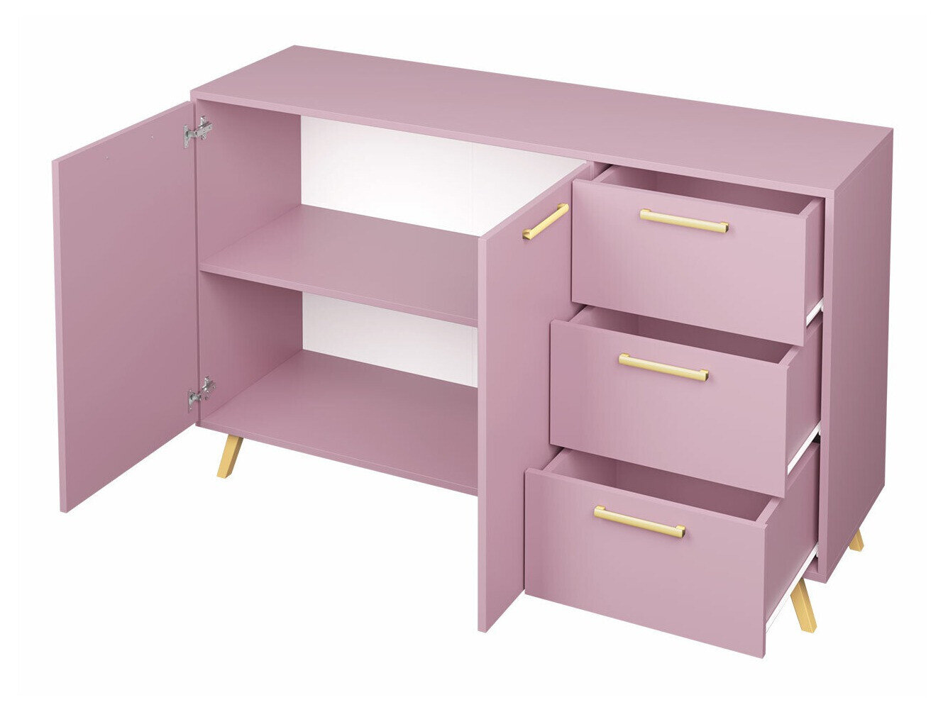 Мебелен комплект Rosa (Син)