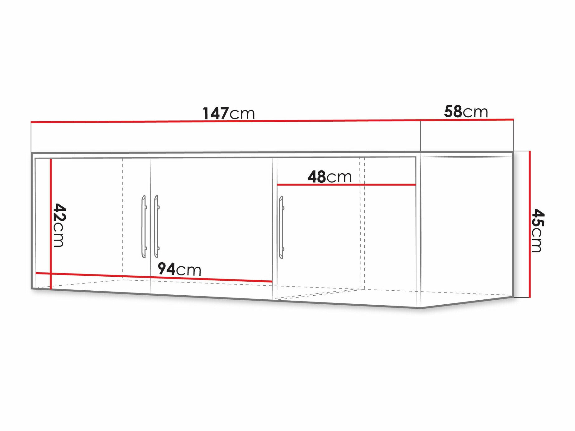 Garderobeskab Dortivu IV (Wellington eg)