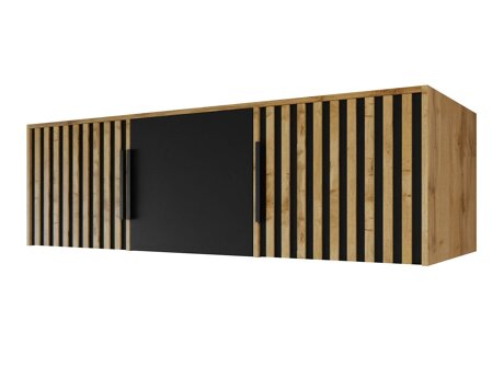 Dressoir Collis I (Wotan eik + Zwart)
