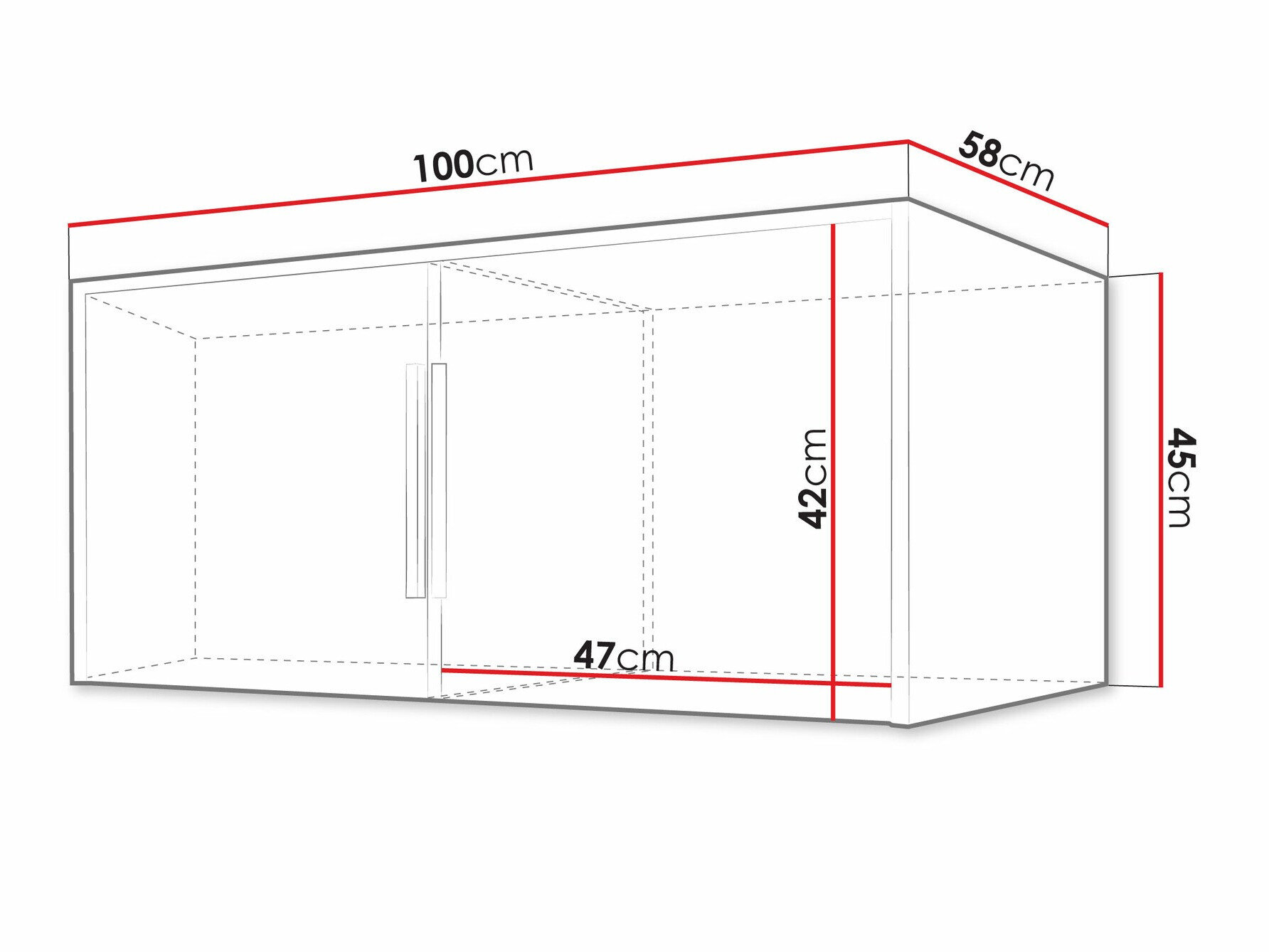 Dressoir Collis (Wit + Wotan eik)