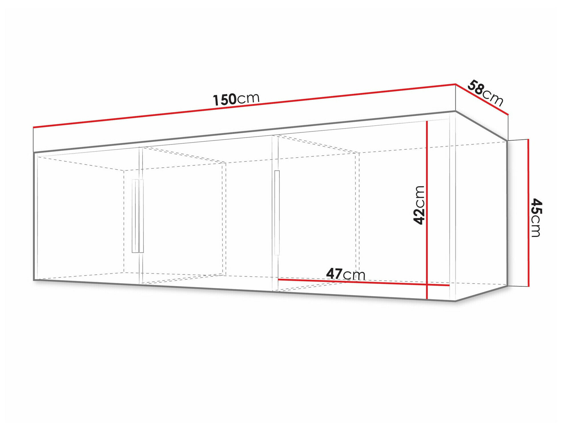 Garderobeskab Collis I (Wotan eg + Sort)