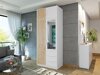 Kledingkast Collis (Wit + Wotan eik)