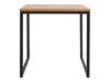 Salontafel Boston 252 (Lancelot-eik + Zwart)