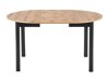 Table Houston 961 (Chêne Artisan + Noir)