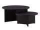 Salontafel set Dallas 4475 (Zwart)