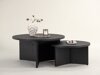 Salontafel set Dallas 4475 (Zwart)