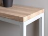 Wandtafel Dallas 2468 (Grijs + Licht hout)