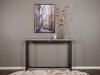 Wandtafel Dallas 2468 (Zwart + Beton)