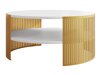 Salontafel Civer I (Gouden + Wit)