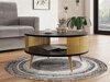 Salontafel Vitum I (Gouden + Zwart)