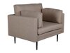 Fauteuil Dallas 1704 (Bruin + Zwart)