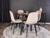 Set de mese Dallas 348 (Bej + Negru)