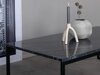 Salontafel Dallas 179 (Grijs marmer + Zwart)