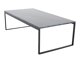 Salontafel Dallas 179 (Grijs marmer + Zwart)