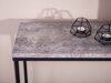 Wandtafel Dallas 197 (Beton + Zwart)
