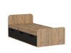 Cama Kailua 2185 (Antracita + Pino)