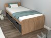 Krevet Kailua 2185 (Antracit + Bor)