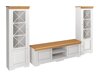 Conjunto de salón Cavfelo 112 (Blanco + Miel de roble)
