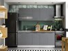 Модулен окачен шкаф Tiffa Grey 118