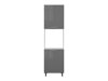 Dulap modular pentru electrocasnice incorporabile Tiffa Grey 122