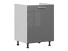 Modulaire spoelbakkast met deuren Tiffa Grey 121