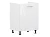 Modulaire spoelbakkast met deuren Tiffa White 134