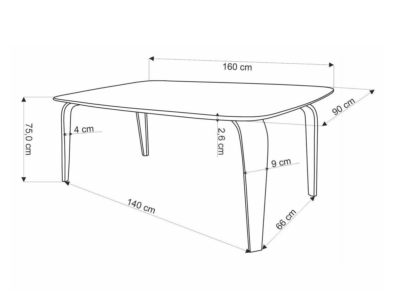 Spisestuesæt Houston 1750