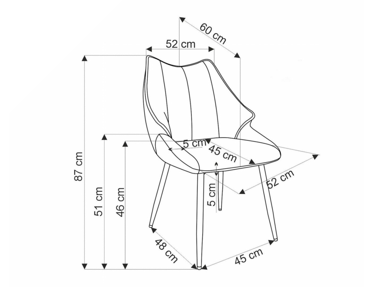 Spisestuesæt Houston 1753
