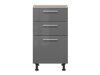 Modulaire kast met lades Tiffa Grey 139
