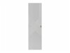 Armoire de salle de bain murale Natar (Blanc + Blanc brillant)