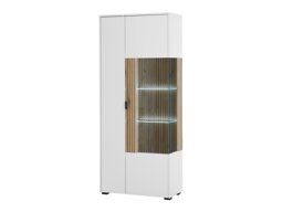 Boekenkast Belmelu 103 (Wit + Eiken)