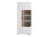 Boekenkast Belmelu 103 (Wit + Eiken)
