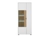Boekenkast Belmelu 103 (Wit + Eiken)