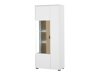 Boekenkast Belmelu 103 (Wit + Eiken)