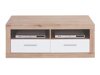 Meuble TV Romfera 102 (Blanc + Chêne de san remo)