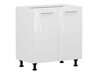 Modulaire kast met deuren Tiffa White 146