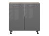 Modularna omarica z vrati Tiffa Grey 143