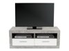 TV-meubel Romfera 102 (Wit + Grijs)
