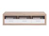 TV-meubel Romfera 103 (Wit + San Remo eik)