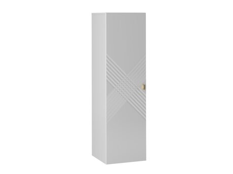 Wand badkamermeubel Natar (Wit + Glanzend wit)