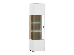 Boekenkast Belmelu 104 (Wit + Eiken)
