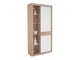 Boekenkast Romfera 107 (Wit + San Remo eik)