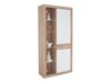 Boekenkast Romfera 107 (Wit + San Remo eik)