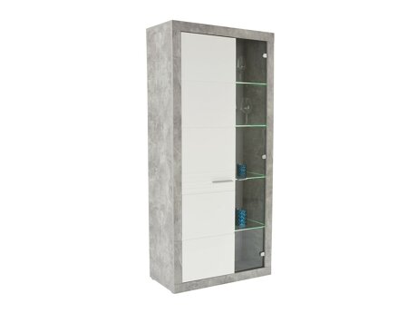 Reol Romfera 107 (Hvid + Grå)