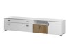TV-meubel Belmelu 106 (Wit + Eiken)