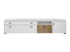 TV-meubel Belmelu 106 (Wit + Eiken)