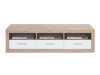 Woonkamerset Romfera 116 (San Remo eik + Wit)